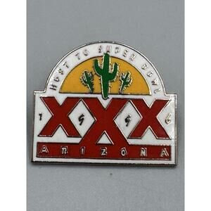 Vintage 1996 NFL Super Bowl Host Arizona Peter David Collectible Lapel Pin